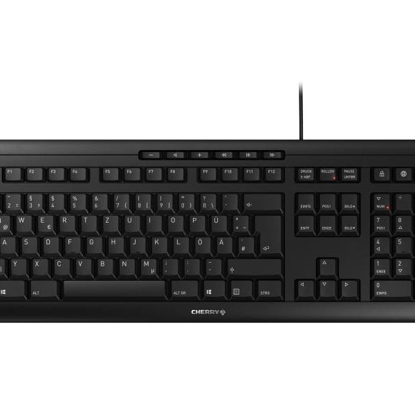 Cherry Tastatur Stream DE-Layout Schwarz