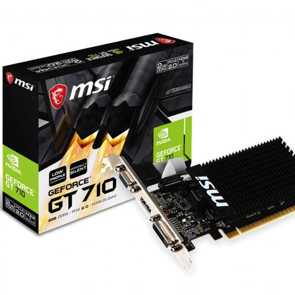 MSI Grafikkarte GeForce GT 710 2GD3H LP