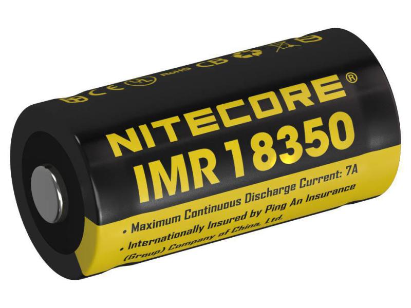 Nitecore Akku NI18350A IMR 18350 700 mAh