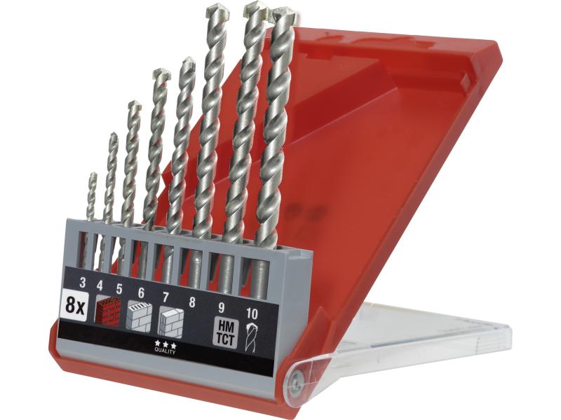 kwb Steinbohrer-Set 3-10 mm 8-teilig