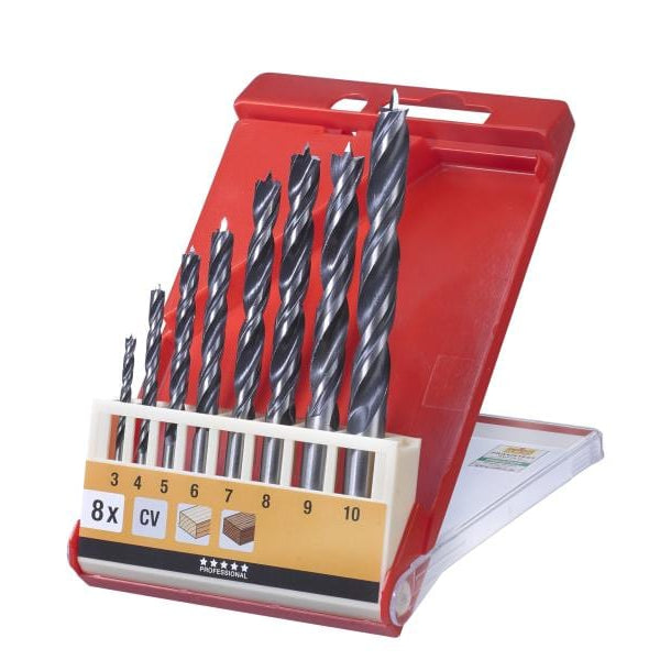 kwb Holzbohrer-Set CV 3-10 mm 8-teilig