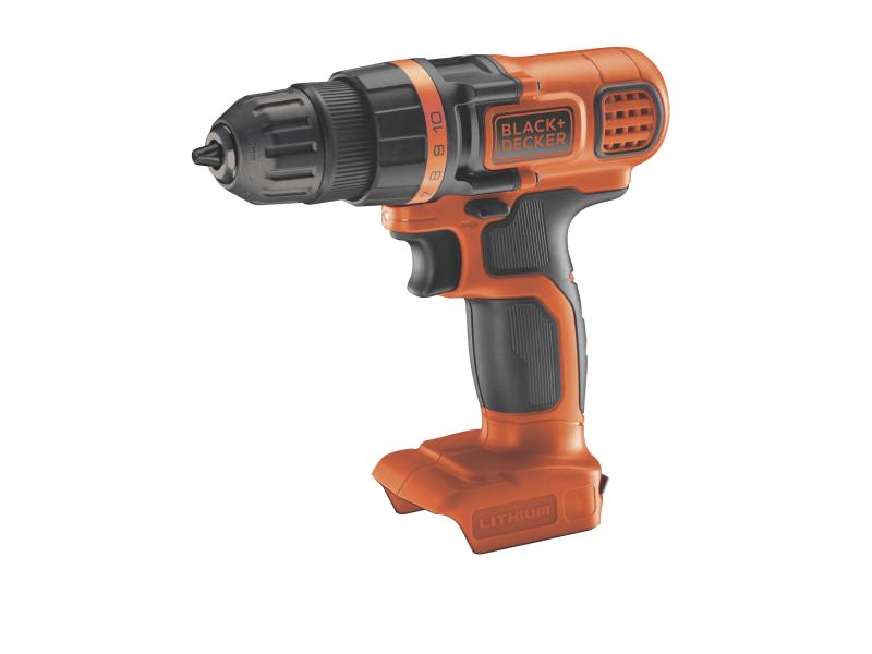 BLACK+DECKER Akku-Bohrschrauber BDCDD18N Solo 18 V