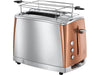 Russell Hobbs Toaster Luna Copper Silber