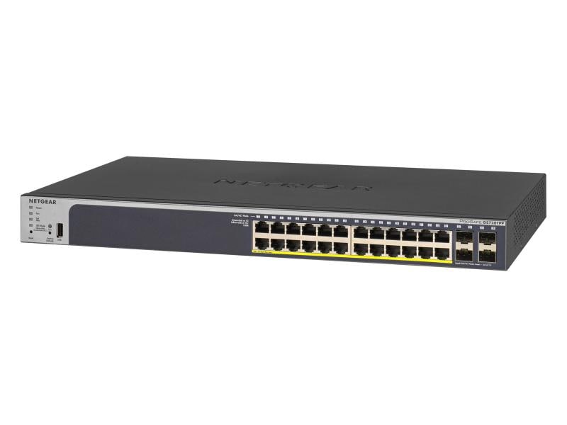 Netgear PoE+ Switch GS728TPPv3 (380W PoE+) 28 Port