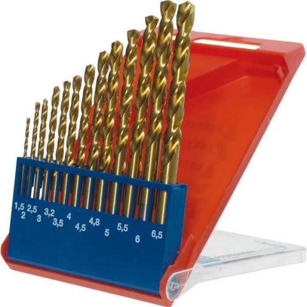 kwb Bohrer-Set Titan HSS 1.5-6.5 mm 13-teilig
