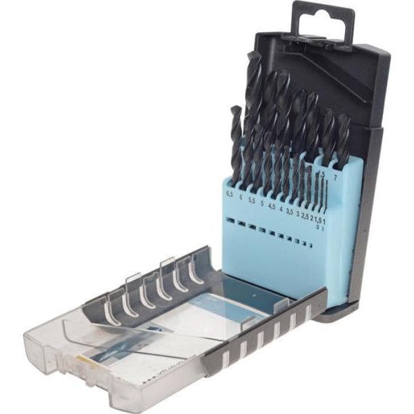 kwb Spiralbohrer-Set 1-10 mm 19-teilig