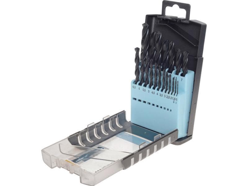 kwb Spiralbohrer-Set 1-10 mm 19-teilig