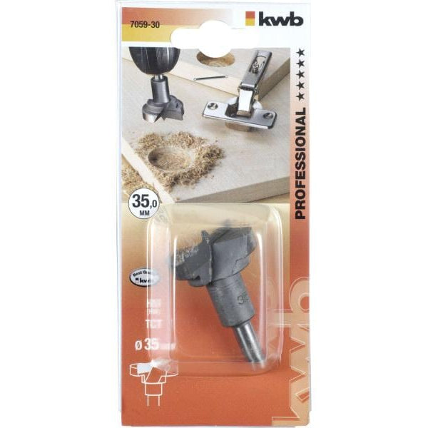 kwb Scharnierlochbohrer HM 35 mm