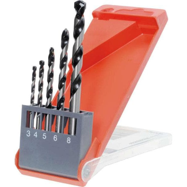 kwb Stein- und Betonbohrer-Set 3-8 mm 5-teilig