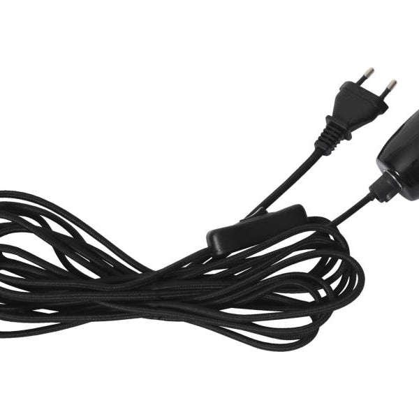 Star Trading Pendelleuchte GLAZE Schwarz