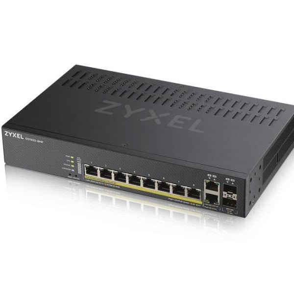 Zyxel PoE+ Switch GS1920-8HPv2 10 Port