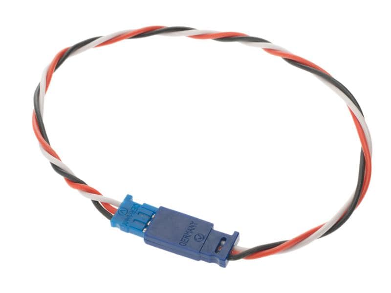 Muldental Servoverlängerungskabel Futaba 75 cm Stecker zu Buchse