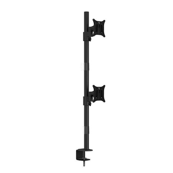 Multibrackets Tischhalterung Officeline Dual Vertical bis 8 kg – Schwarz
