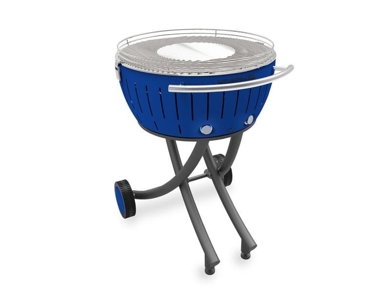 LotusGrill Holzkohlegrill XXL Tiefblau