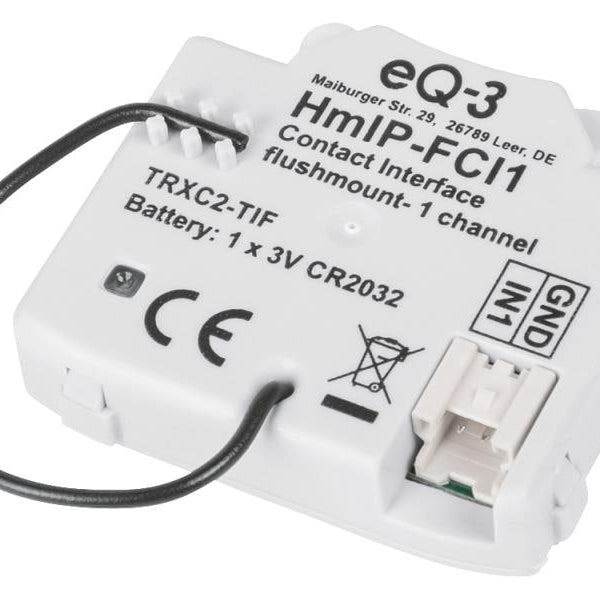 Homematic IP Smart Home Funk-Tasterschnittstelle Unterputz 1-fach