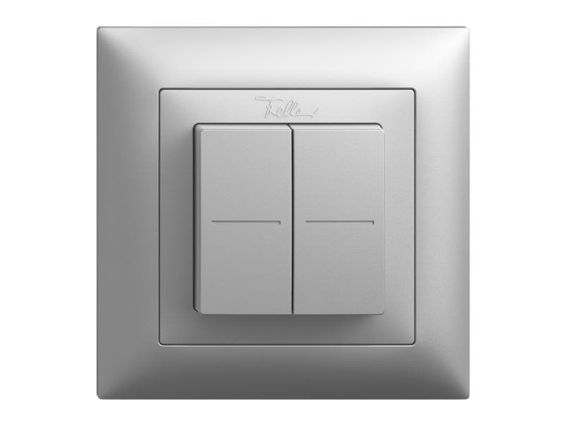 Feller EDIZIOdue Smart Light Control for Philips Hue - silber