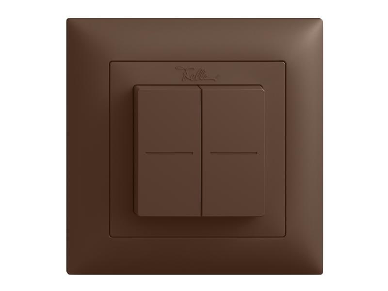 Feller EDIZIOdue Smart Light Control for Philips Hue - braun