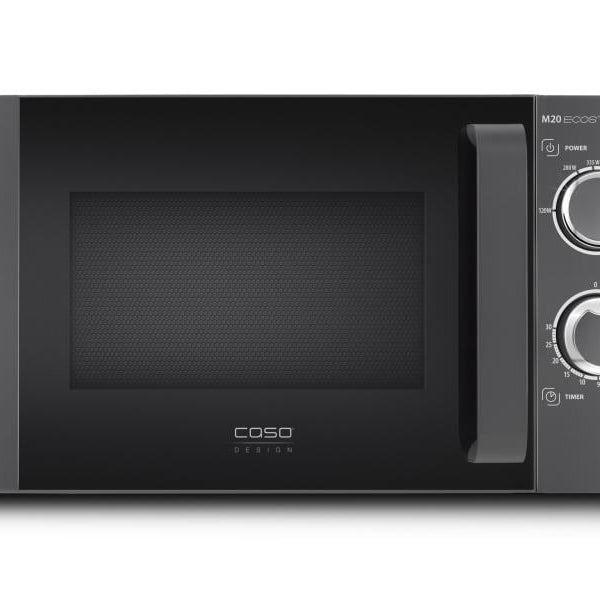 Caso Mikrowelle M20 Ecostyle Grau/Schwarz