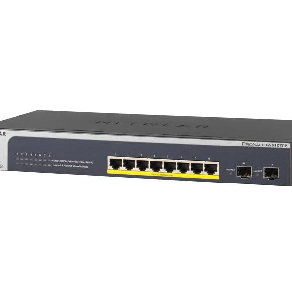 Netgear PoE+ Switch GS510TPP 10 Port