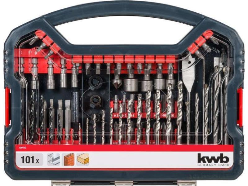 kwb Bohr- und Bitset 101-teilig