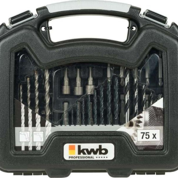 kwb Bohr- und Bitset 75-teilig