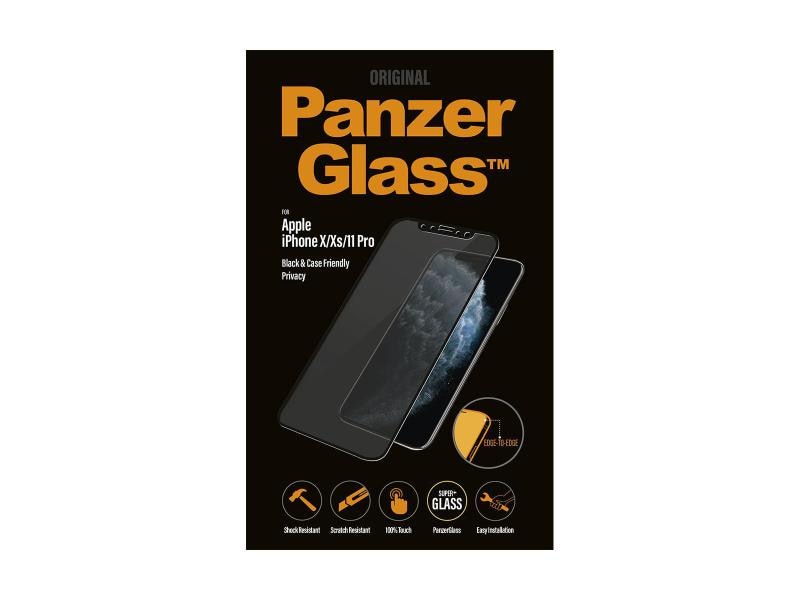 Panzerglass Displayschutz Case Friendly Privacy iPhone X/XS/11 Pro
