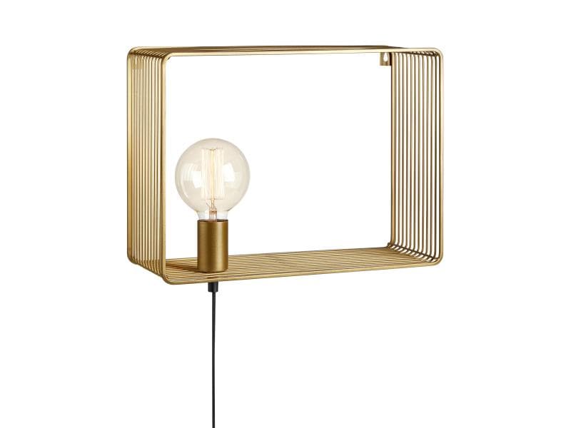 Markslöjd Wandleuchte SHELF 1L 1x E27, Gold