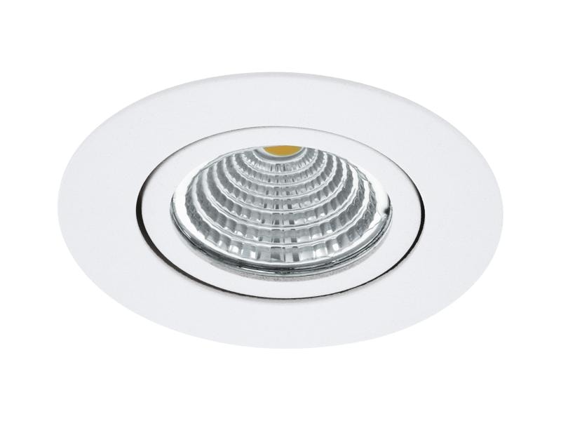 EGLO Leuchten Einbauspot Saliceto 1 Rund 1x 6 W 2700 K, Weiss