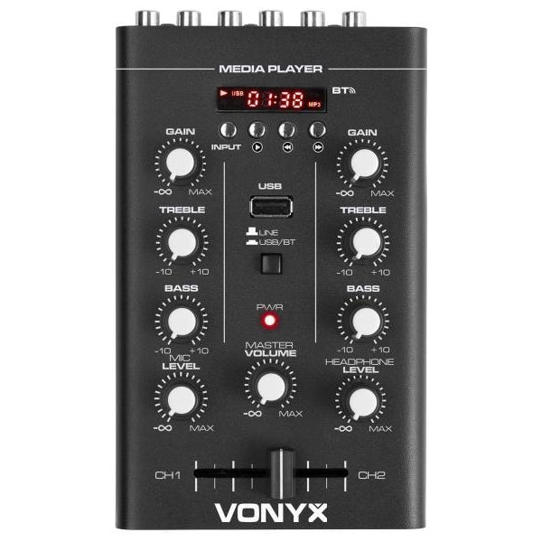 Vonyx DJ-Mixer STM500BT