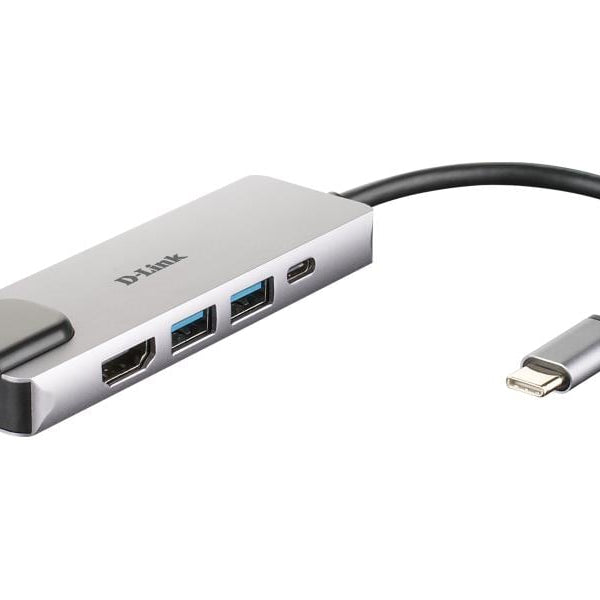 D-Link Dockingstation DUB-M520 HDMI/RJ45/USB3.0/USB‑C Ladeanschluss