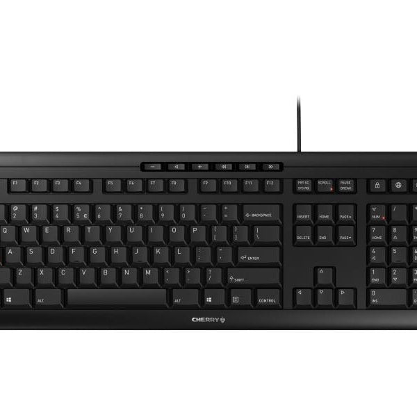 Cherry Tastatur Stream US-Layout Schwarz