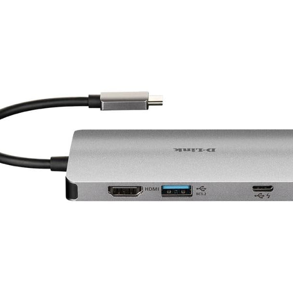 D-Link Dockingstation DUB-M810 USB/HDMI/RJ45/Kartenleser/USB‑C Lade