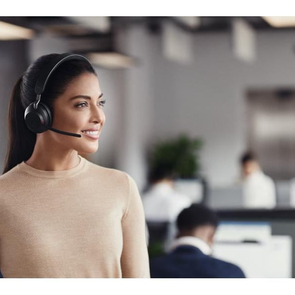 Jabra Headset Evolve2 65 Duo UC Schwarz, USB-C