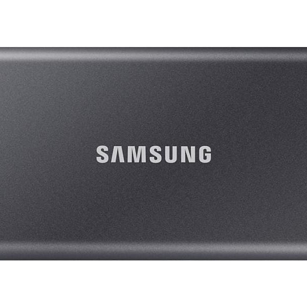 Samsung Externe SSD Portable T7 Non-Touch, 2000 GB, Titanium