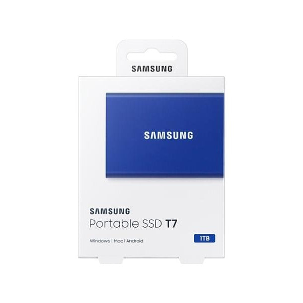 Samsung Externe SSD Portable T7 Non-Touch, 1000 GB, Indigo