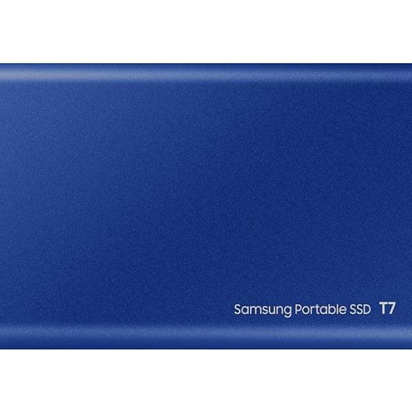 Samsung Externe SSD Portable T7 Non-Touch, 2000 GB, Indigo