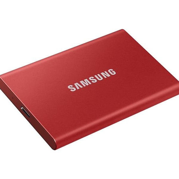 Samsung Externe SSD Portable T7 Non-Touch, 500 GB, Rot