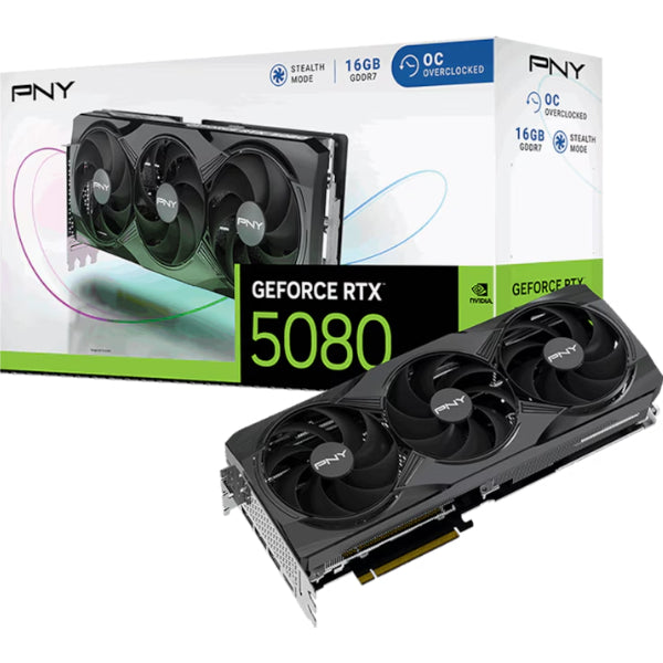 PNY GeForce RTX 5080 OC 16GB GDDR7