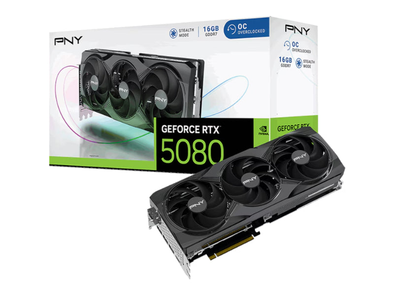 PNY GeForce RTX 5080 OC 16GB GDDR7