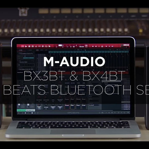 M-Audio Studiomonitore BX4BT Schwarz