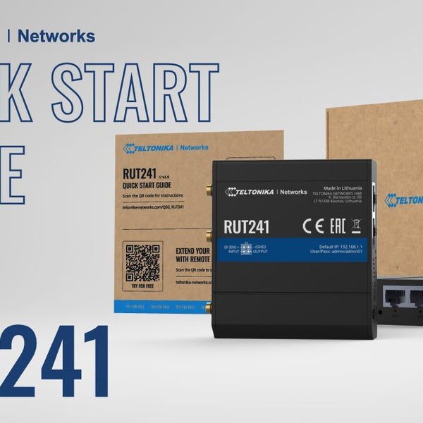 Teltonika LTE-Industrierouter RUT241