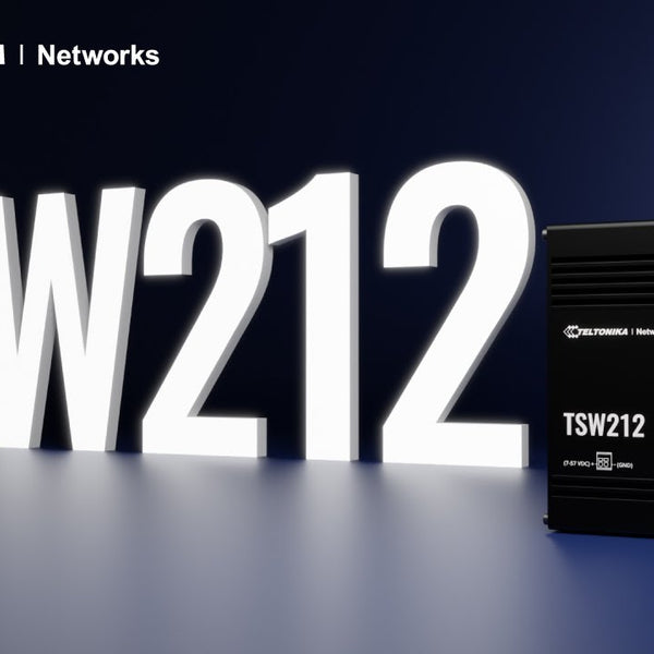 Teltonika Rail Switch TSW212 10 Port