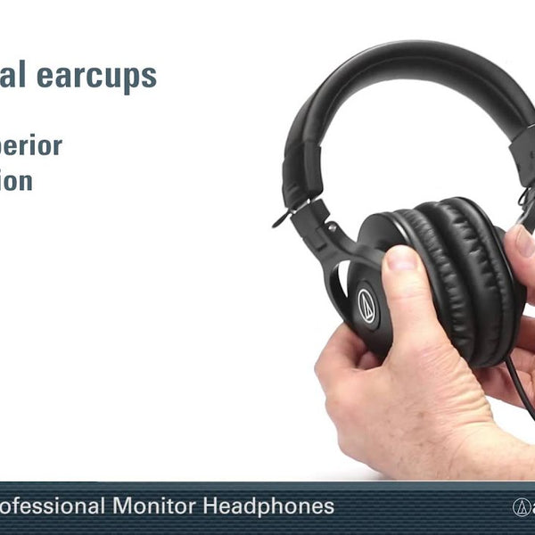 Audio-Technica Over-Ear-Kopfhörer ATH-M30x Schwarz