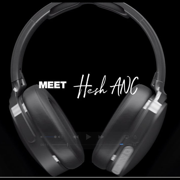 Skullcandy Wireless Over-Ear-Kopfhörer Hesh ANC Schwarz