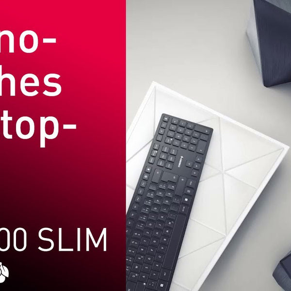 Cherry Tastatur-Maus-Set DW 9500 Slim