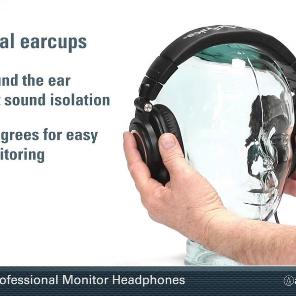 Audio-Technica Over-Ear-Kopfhörer ATH-M50x Weiss