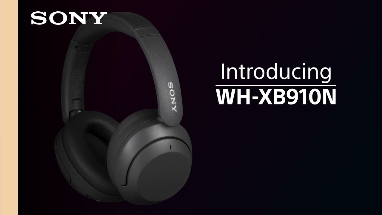 Sony Wireless On-Ear-Kopfhörer WH-XB910N Blau