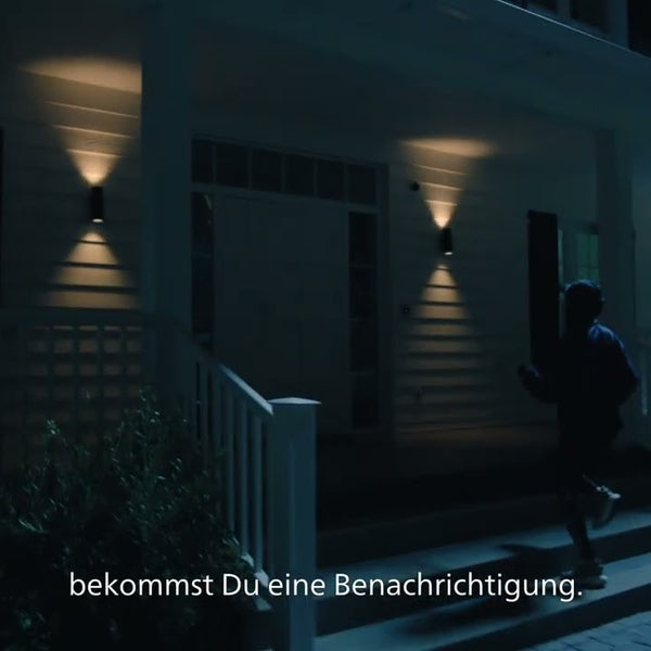 Philips Hue Secure batteriebetriebene Kamera Weiss