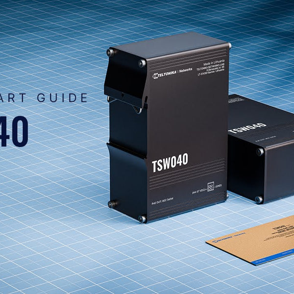 Teltonika Rail PoE+ Switch TSW040 8 Port