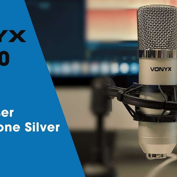 Vonyx Kondensatormikrofon CM400 Silber